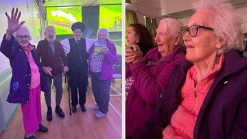 A trip to the theatre for Residents at Stevenage care home